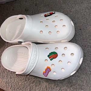 white crocs